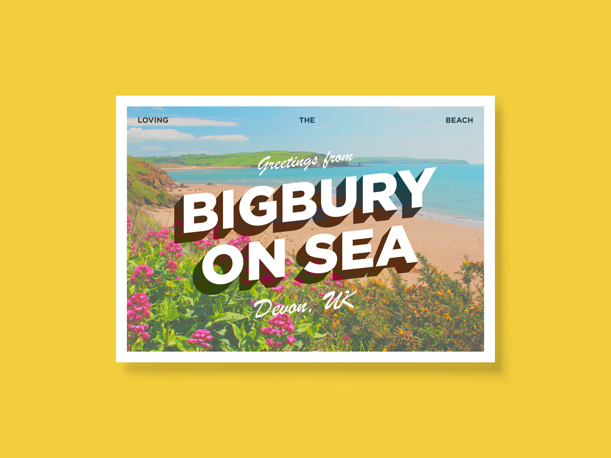 Venus Postcard Design 1200x900 - Bigbury On Sea